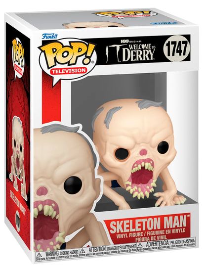 Фигурка Funko POP! TV IT Welcome to Derry Skeleton Man (1747) 87258 / Фигурка Фанко ПОП! по мотивам сериала "Оно: Добро пожаловать в Дерри", Человек-скелет