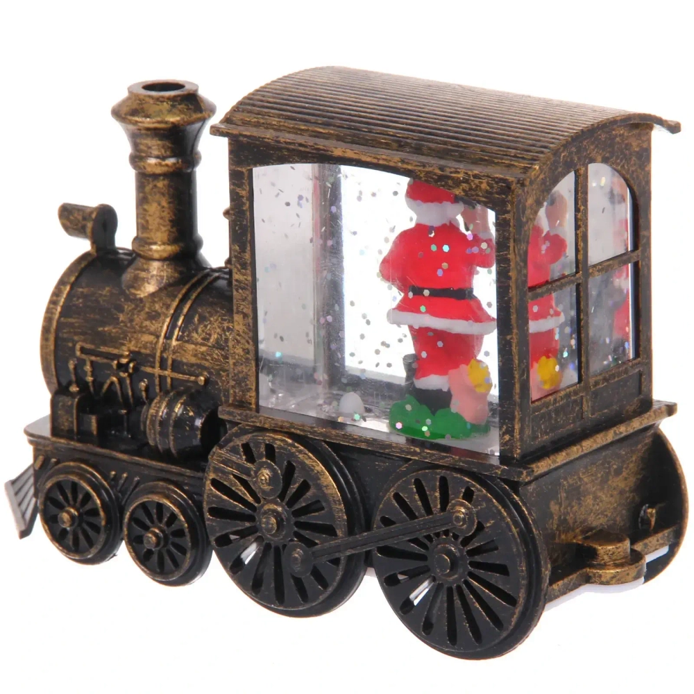 Сувенир с подсветкой «Сказочное путешествие - Дед Мороз» 8*5*14 см (работает от батареек LR44*3)