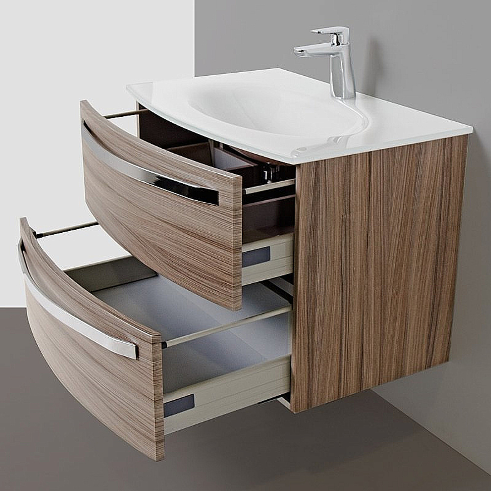 Тумба с раковиной Cezares Comfort Moderno 100 Larice