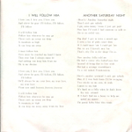 Little Peggy March, Sam Cooke / I Will Follow Him - Another Saturday Night (7" Vinyl Single)