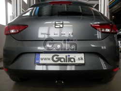 Фаркоп оцинкованный Galia A048A для Volkswagen Golf хетчбек 5 дв., Audi A3 хетчбек 3/5 дверей 2012- (паспорт и сертификат в комплекте)(без электрики)
