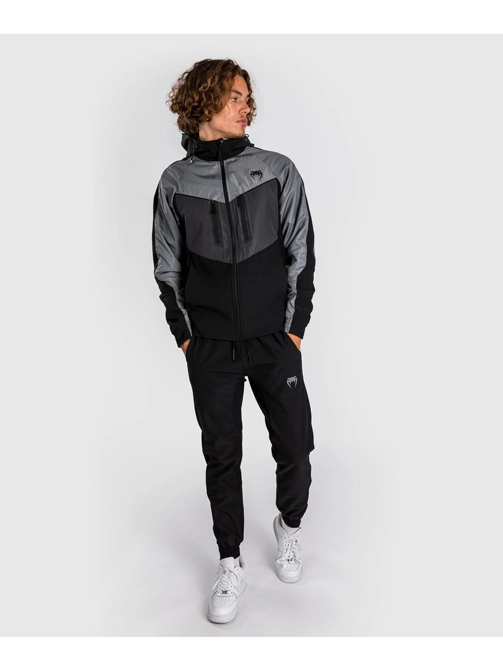 Ветровка спортивная Venum Laser 3.0 Black/Grey