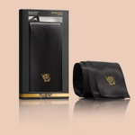 Черная сатиновая повязка на глаза (Цвет: черный)