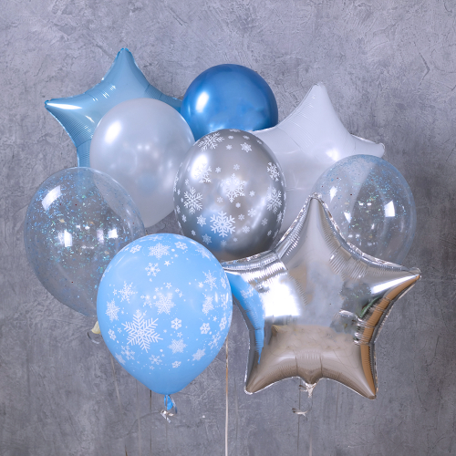 Купить Набор воздушных шаров "Морозное утро"