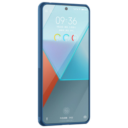 Усиленный чехол синего цвета от Nillkin для Xiaomi Redmi Note 13 Pro 5G и Poco X6 5G, серия Super Frosted Shield Pro