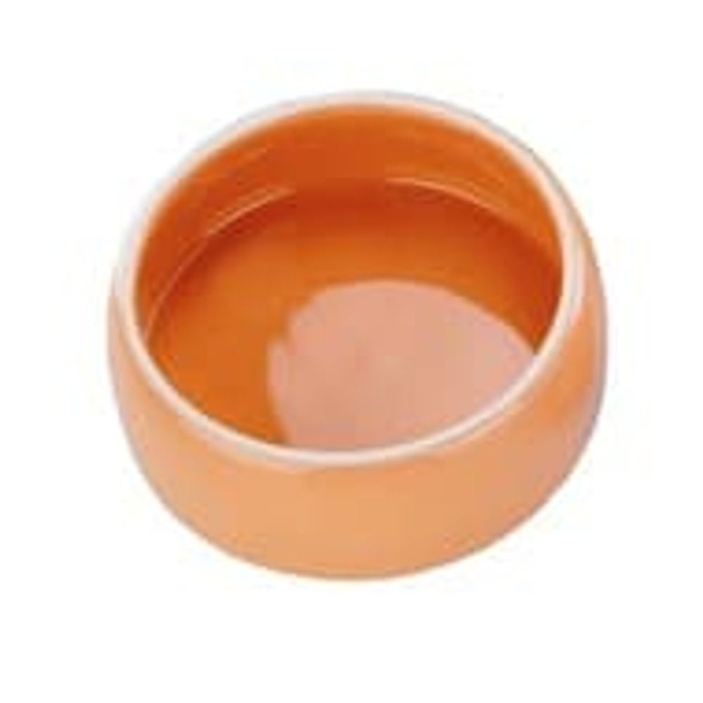 Миска 0,25л керамика оранжевая   Nobby