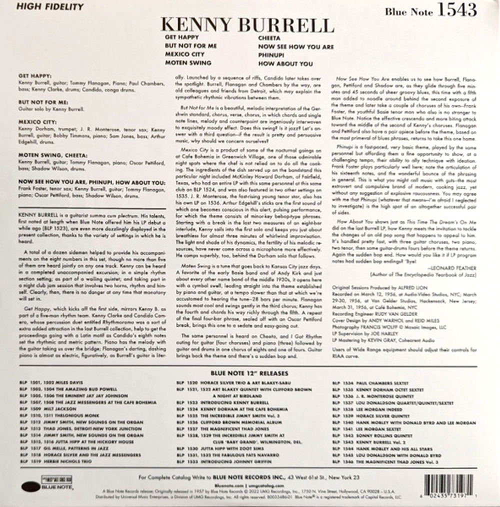 Kenny Burrell / Kenny Burrell (LP)