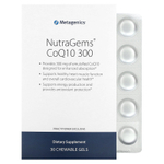 Metagenics, NutraGems коэнзим Q10, 300 мг, 30 жевательных таблеток