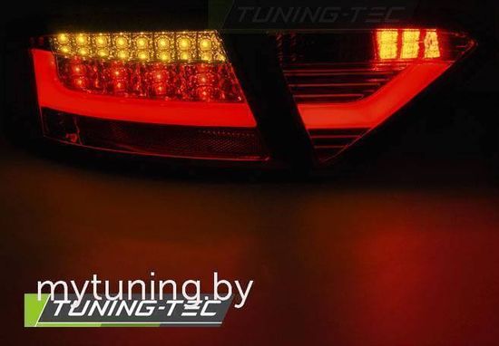 Задние фонари chrome led bar для Audi A5 coupe
