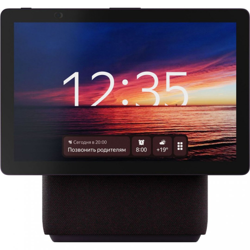 Умная колонка Яндекс Станция Дуо Макс с Алисой на YaGPT, с Zigbee, 60 Вт, красная