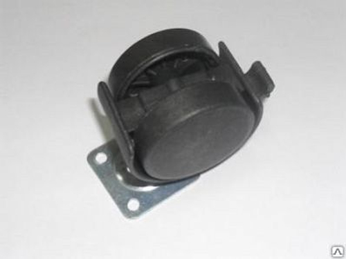 Колесо мебельное с пятой  (40мм  со стопором) /м0900