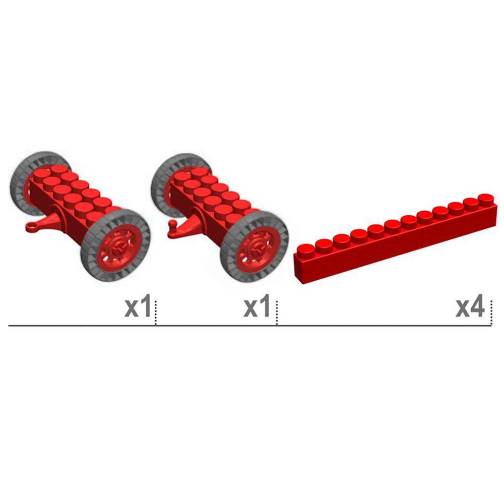 Подвижная платформа 23x13x10.5 см GigaBloks 5"