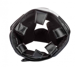 Шлем боксерский Clinch Punch 2.0 Full Face черно-серебристый C148