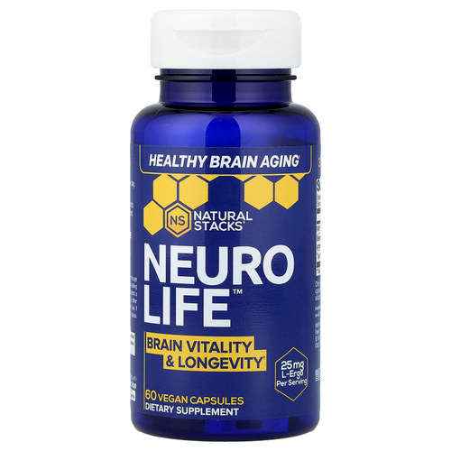 Natural Stacks, NeuroLife™, 60 веганских капсул