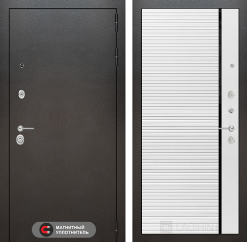 Сильвер 22 белый софт с молдингом