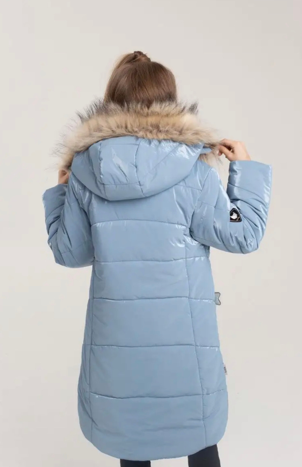 Пальто зимнее для девочки Натали