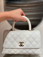 Chanel Flap Bag With Top Handle