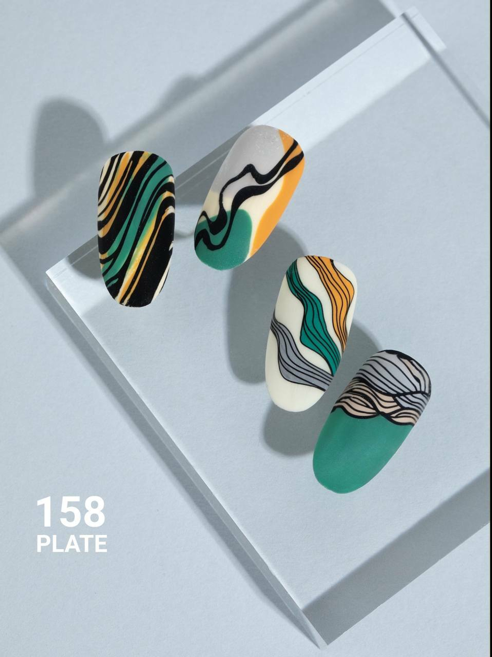 Swanky Stamping Пластина для стемпинга 158