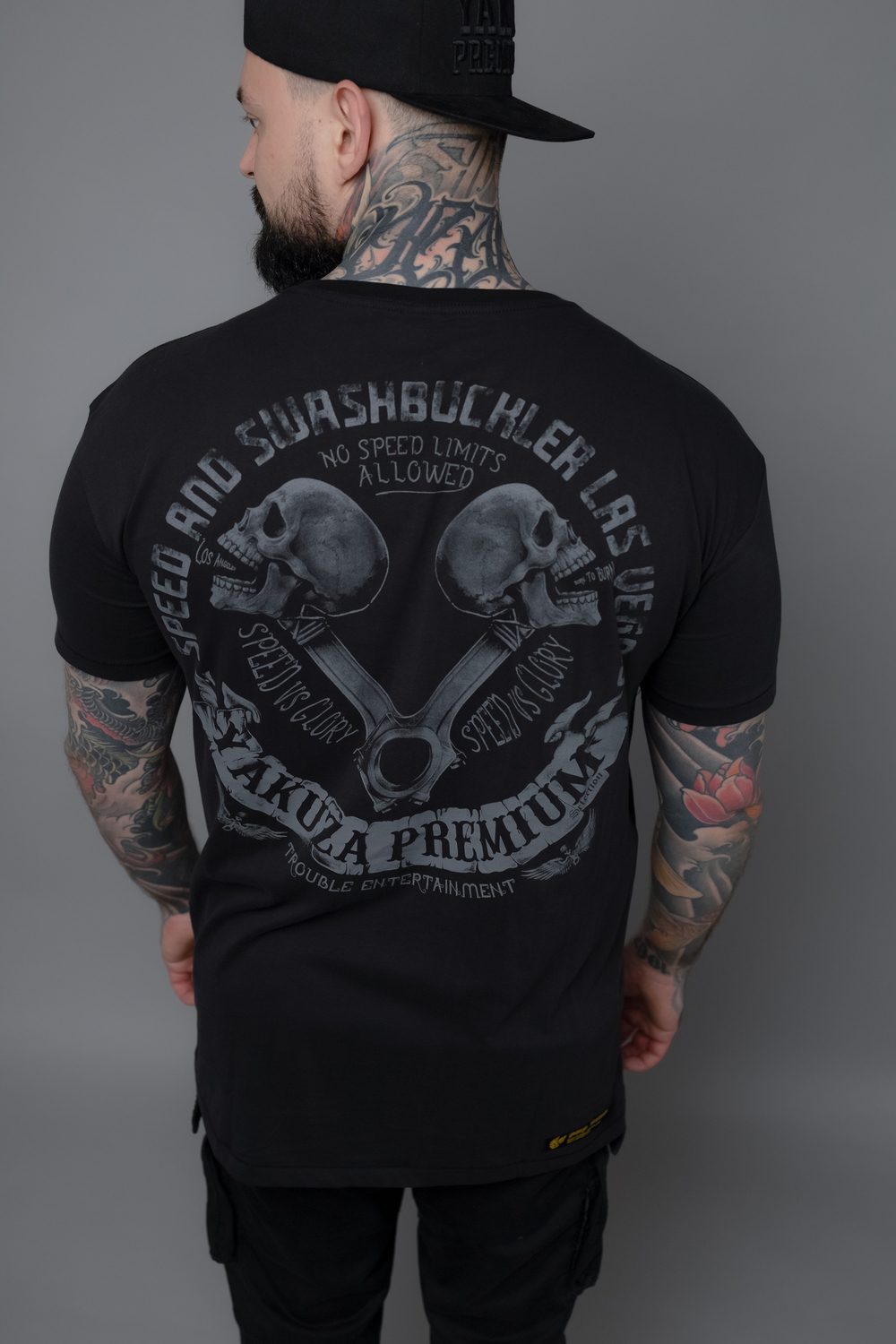 Футболка черная Yakuza Premium 3818