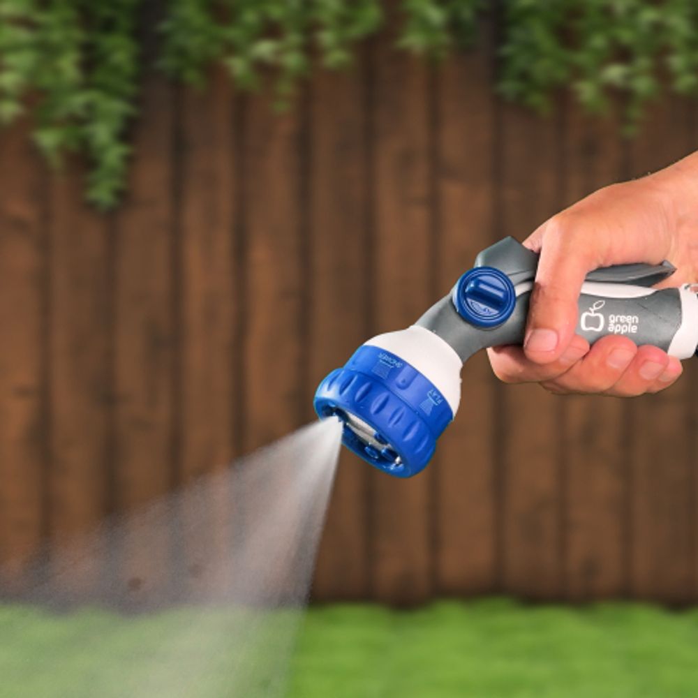 GWHM12-038 GREEN APPLE Пистолет-распылитель, пластик, 6 режимов | Аксессуары для полива Green Apple