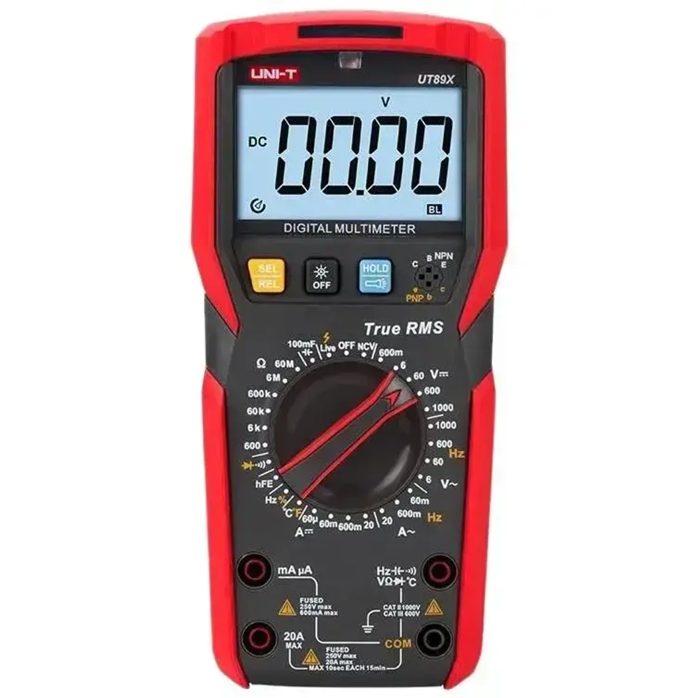 UNI-T UT89X Цифровой мультиметр True RMS