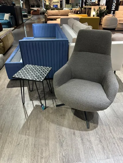 Крутящееся кресло Beta, серо-коричневое