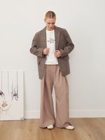 БРЮКИ «ICONIC» КАКАО