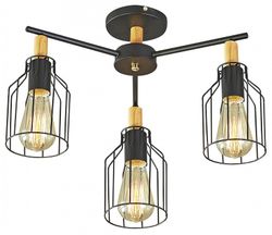 Люстра на штанге Escada Texas 469/3PL Black