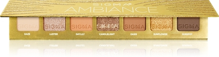 Sigma Beauty Ambiance Mini - палитра теней для век, 7 g