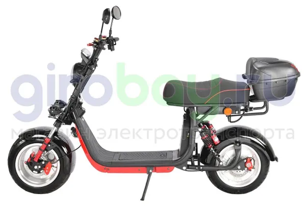 Электроскутер CityCoco WHITE SIBERIA PRO MAX 3950W (Черный) фото 1 фото №6