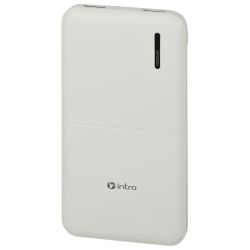 Power bank портативное зарядное устройство Intro ZX10 10000mAh белый