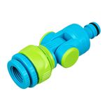 Адаптер штуцерный, шарнирный, с переключателем, 1/2-1'', Palisad Luxe, 65781