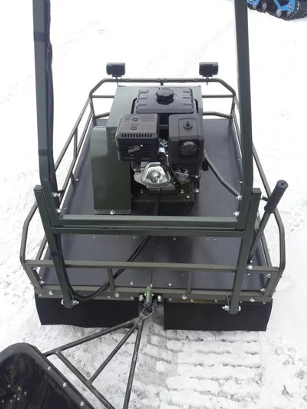 Мотобуксировщик POMOR M-650 K15