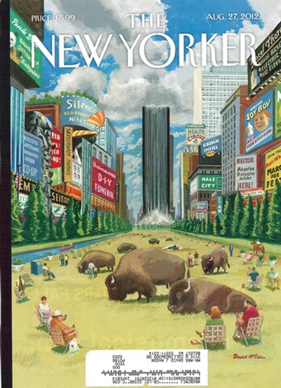 Журнал The New Yorker 27-08-2012, обложка