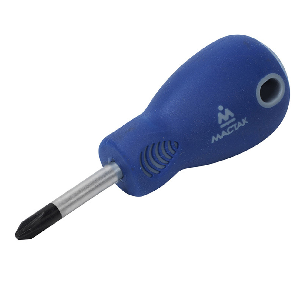 Отвертка крестовая Phillips PH2 x 38 мм МАСТАК 041-02038H