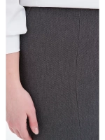 Брюки в офис с разрезом