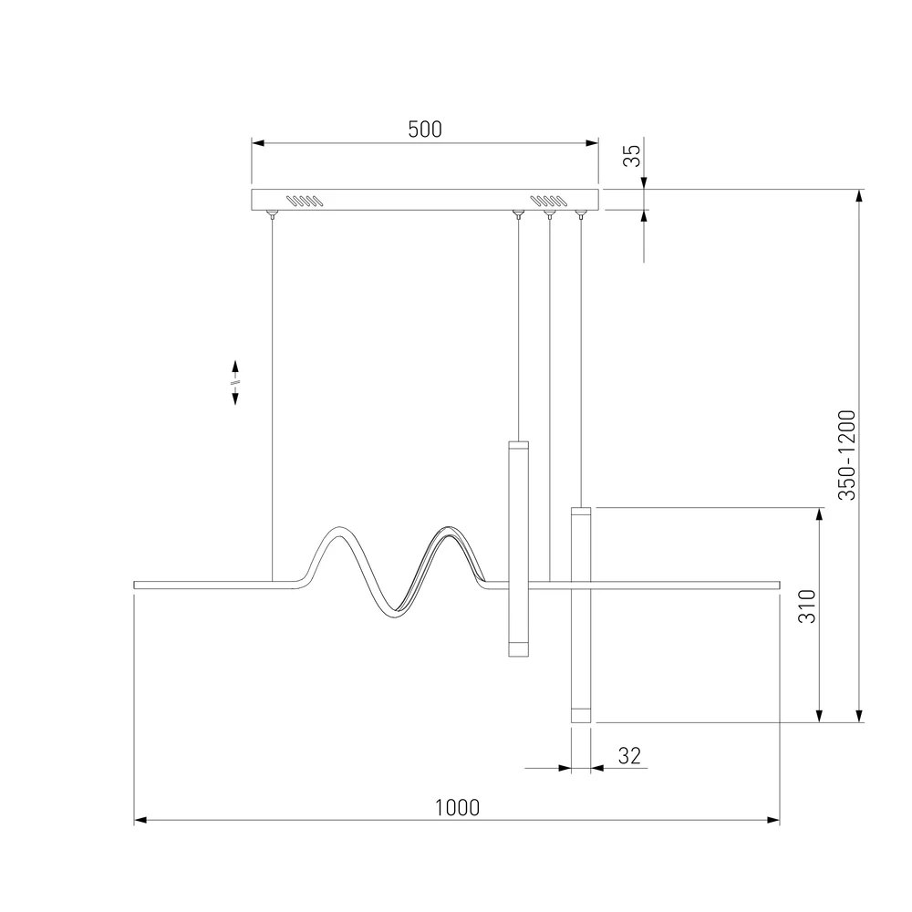 Подвесной светильник Eurosvet BRACE a060617 4690389186479