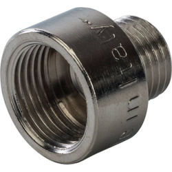 Переходник, ВР/НР никелированная        3/8"х1/4"