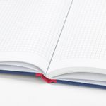 Блокнот с резинкой в клетку 96 л., А5 (145х203 мм), твердая обложка, BRAUBERG, "London", 113720