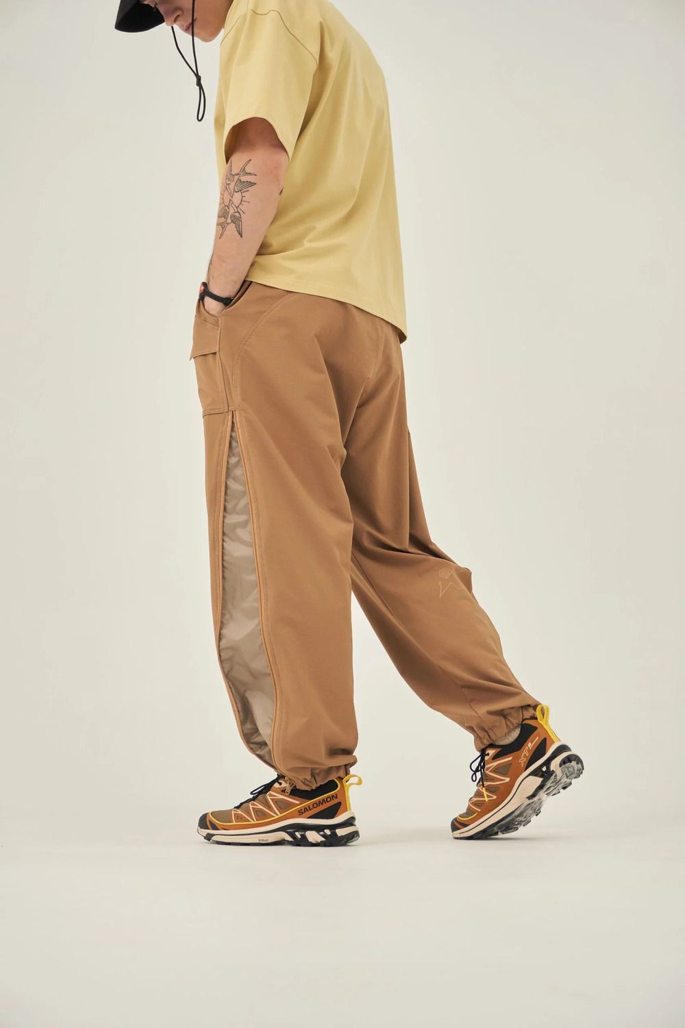 Брюки Called a Garment Hikercore nylon Coyote бежевые