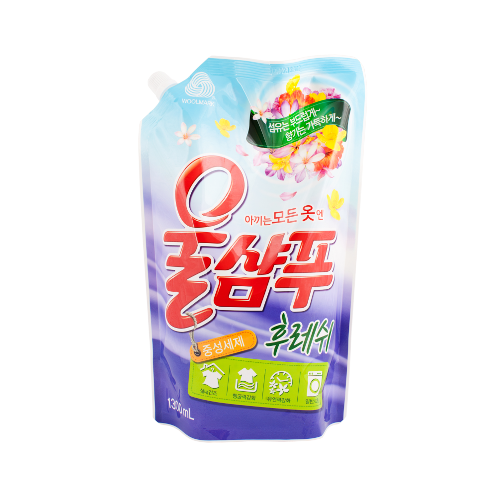 [KeraSys] Wool shampoo fresh - Средство для стирки жидкое «свежесть» з/б, 1300 мл