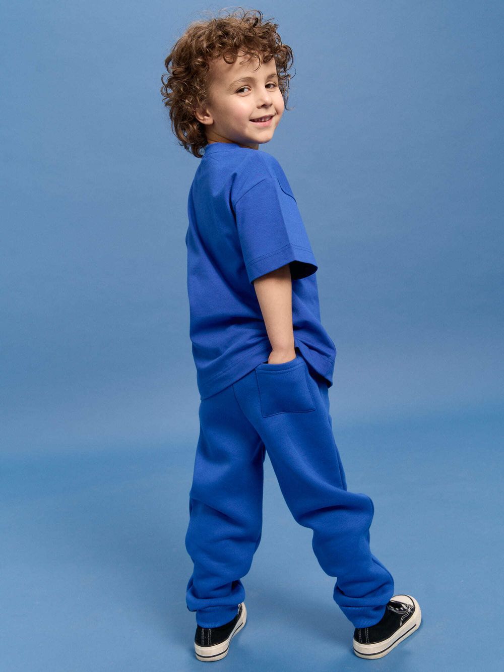 Джоггеры с карманом "Электрик" утепленные