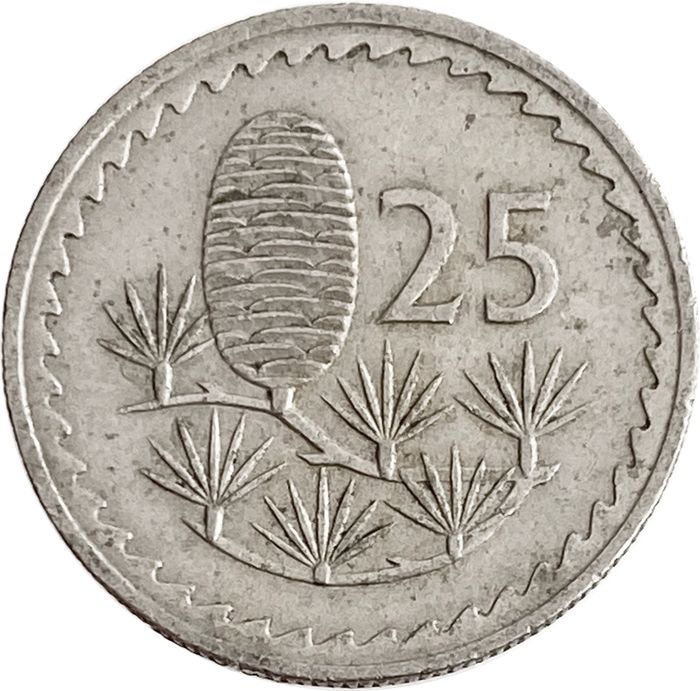 25 милей 1963-1982 Кипр