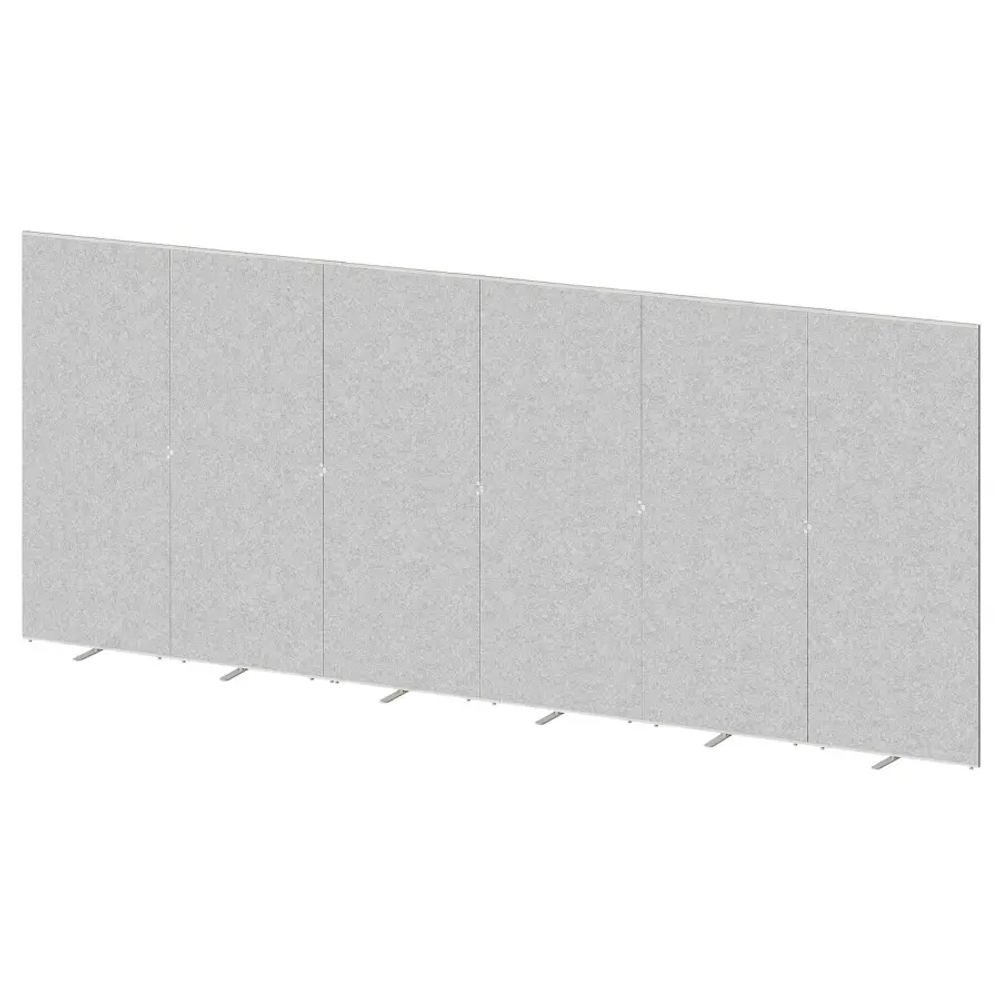 Ножка экрана - IKEA SIDORNA, 40x4x41см, светло-серый, СИДОРНА ИКЕА