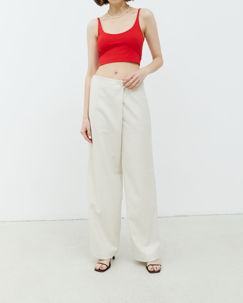 Брюки внахлест