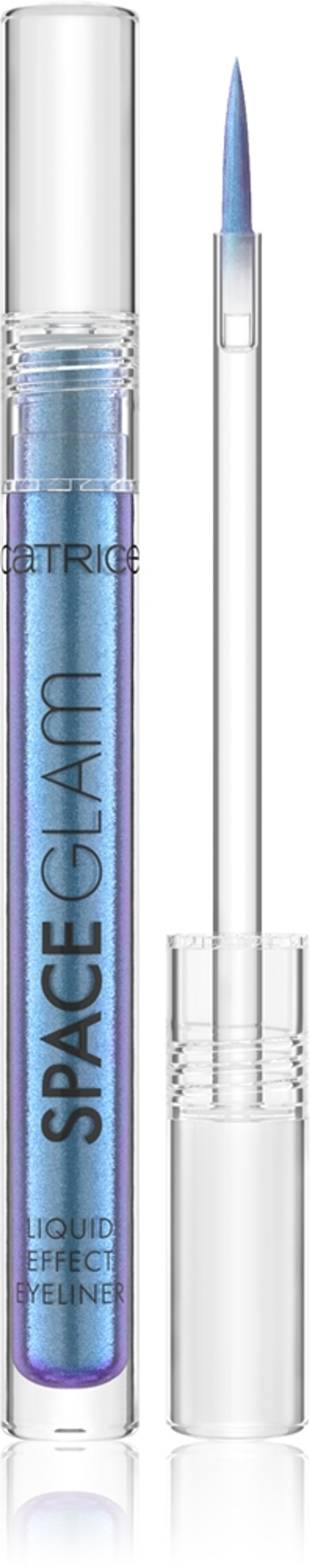 Catrice Space Glam - Жидкая подводка с блестками оттенок 030 Cosmic Chrome, 1 ml