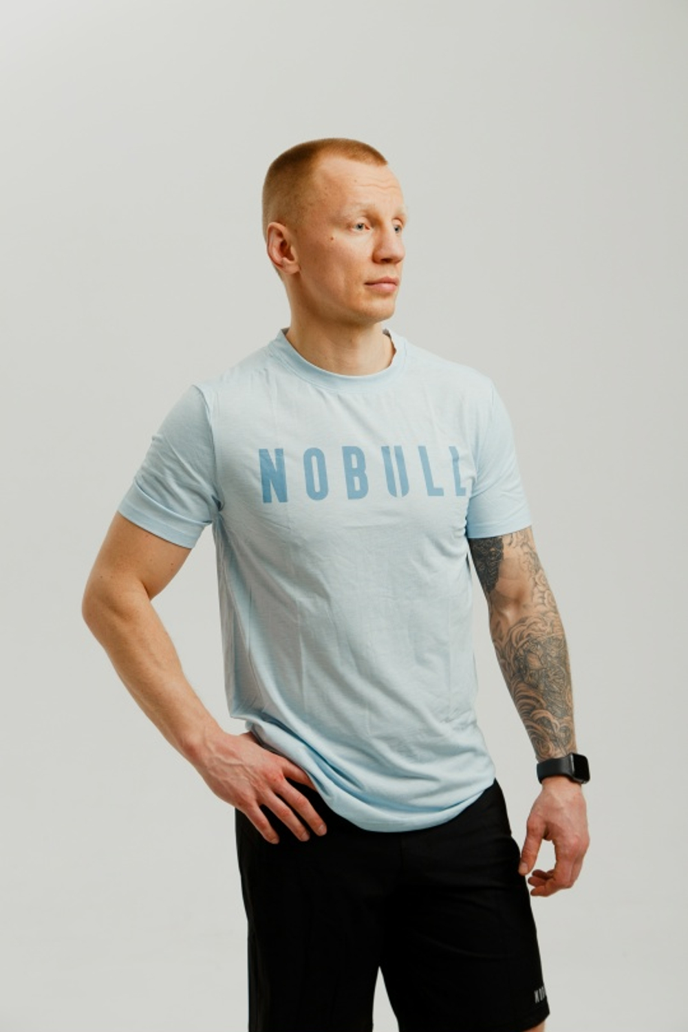 Футболка NOBULL небесный