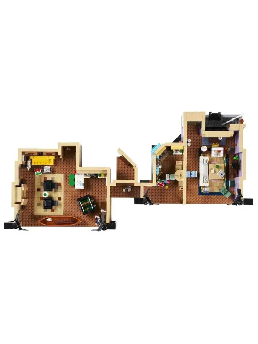 Конструктор Квартиры героев сериала Друзья 2048 деталей