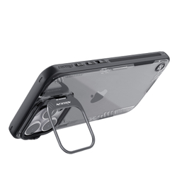Чехол тонированный от Nillkin с металлической крышкой на iPhone 16 Pro Max, серия Iceblade Prop Case (Hollow Version) (версия с открытой камерой)