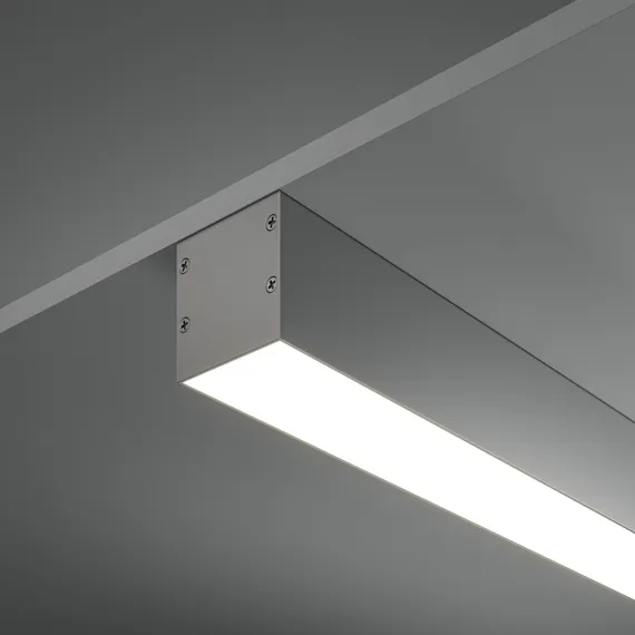 Алюминиевый профиль накладной-подвесной 35x35 (Серебро, 2 м), ALM-3535B-S-2M Led Strip alm-3535b-s-2m